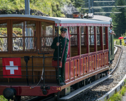 Historický vagon Rigi